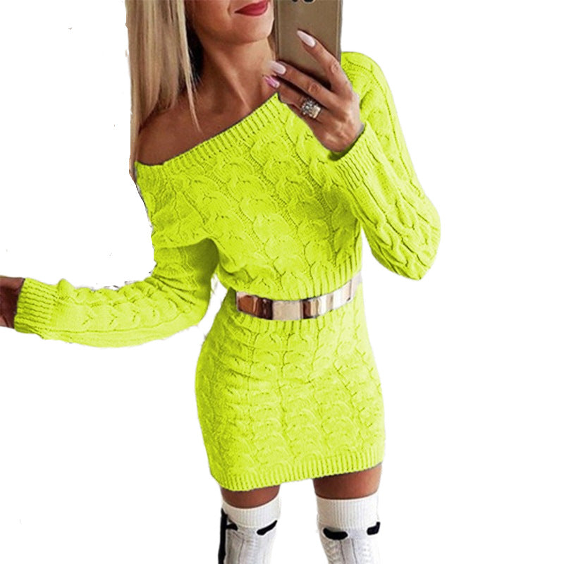 Knitwear ladies dress