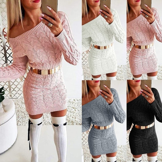 Knitwear ladies dress
