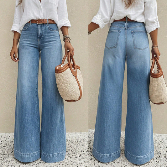 Vintage Washed Relaxed-Fit Jeans