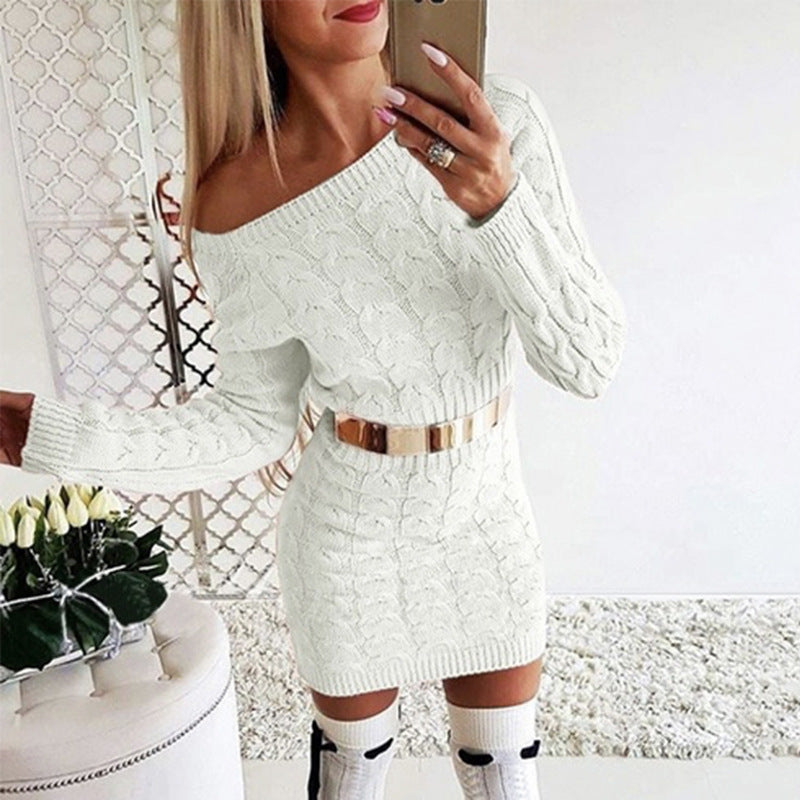 Knitwear ladies dress