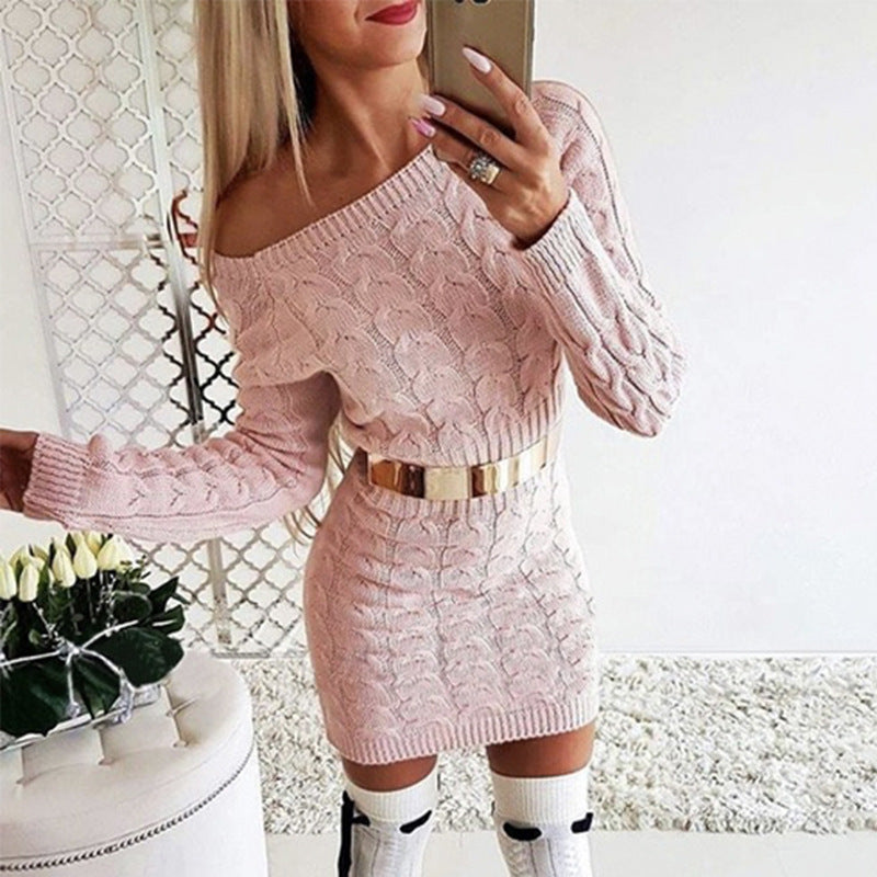 Knitwear ladies dress