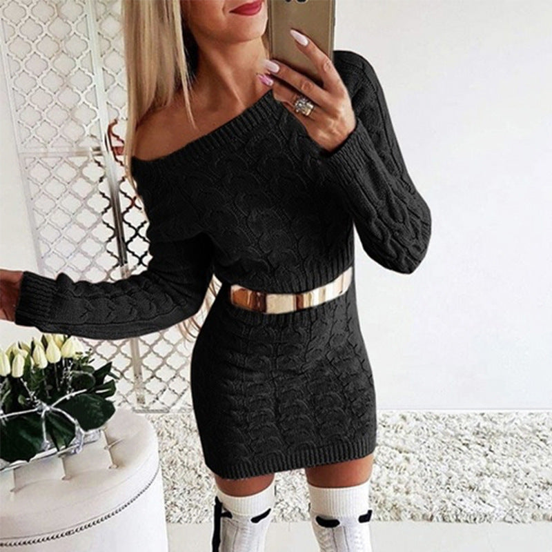 Knitwear ladies dress