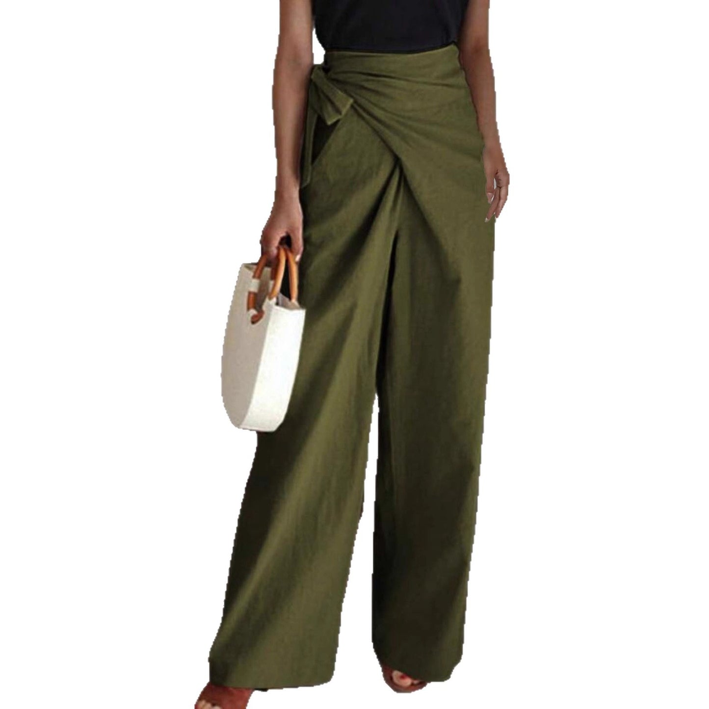 Bow-tie Woven Trousers