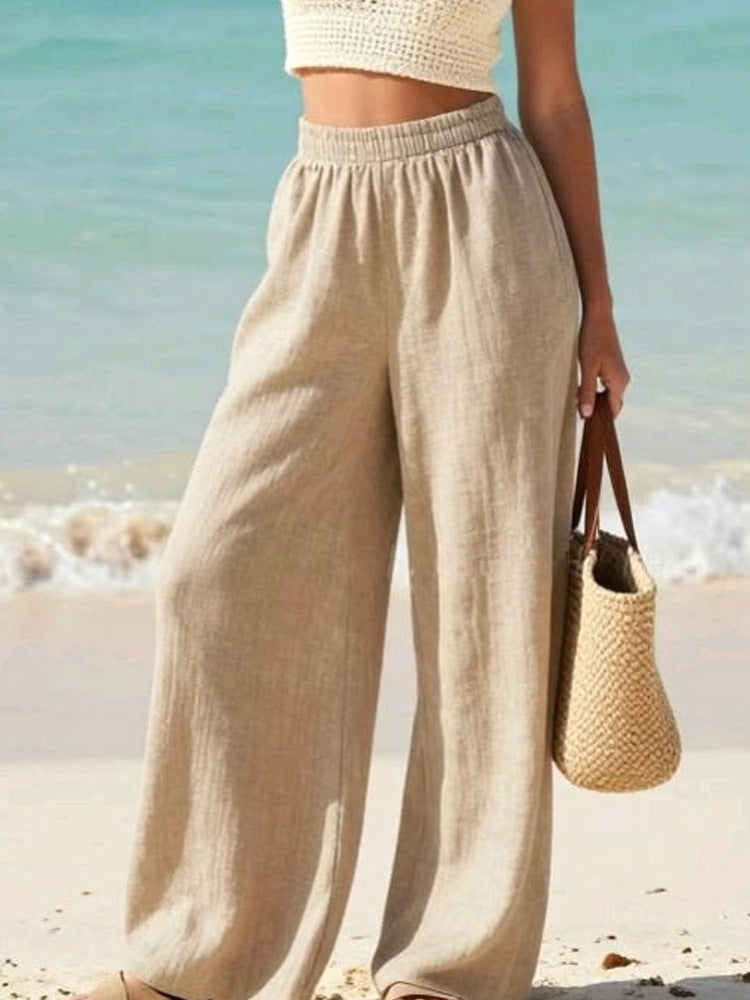 Beachy Loose-fitting Pants